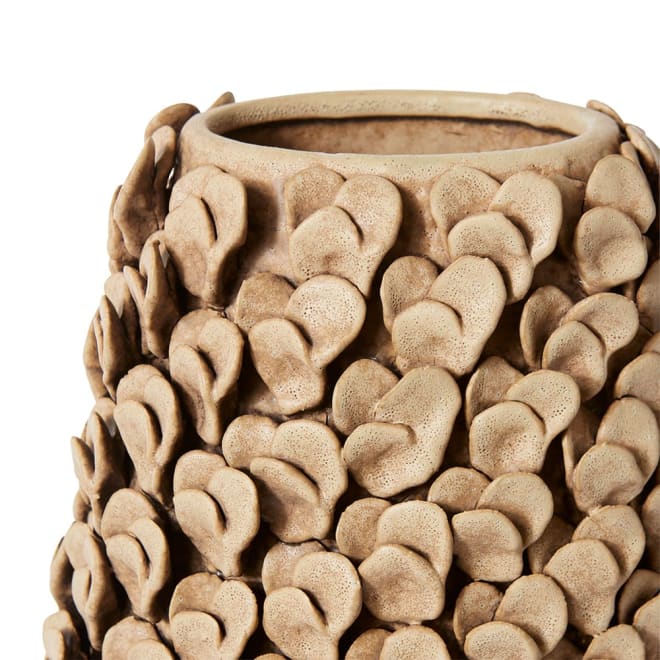Palesa Vase Brown - 20 x 16 x 41cm color Brown