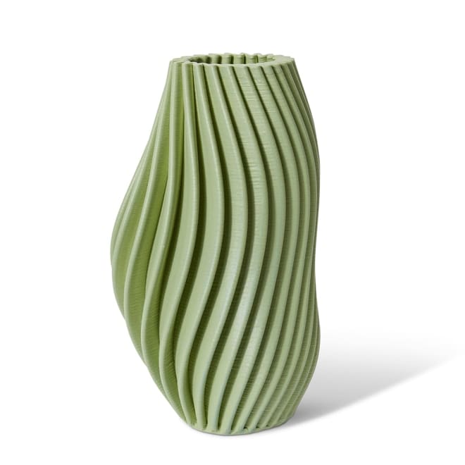 Alek Vase Green - 21 x 21 x 32cm color Green