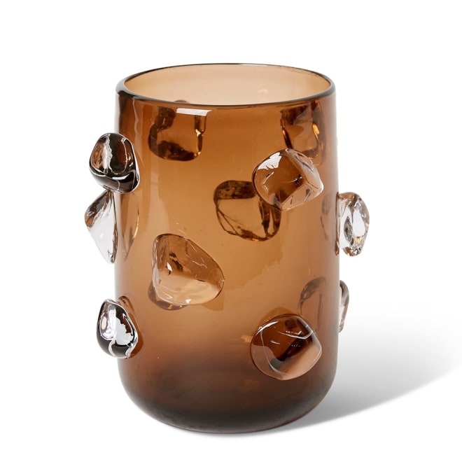 Isoke Vase Brown - 20 x 20 x 23cm color Brown