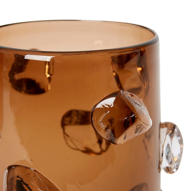 Isoke Vase Brown - 20 x 20 x 23cm color Brown