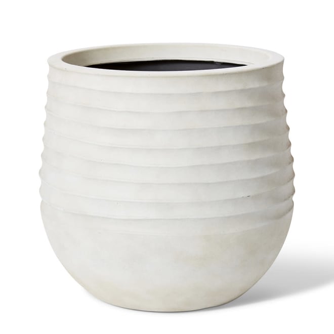 Knox Stonelite Planter Beige - 40 x 40 x 37cm color Beige