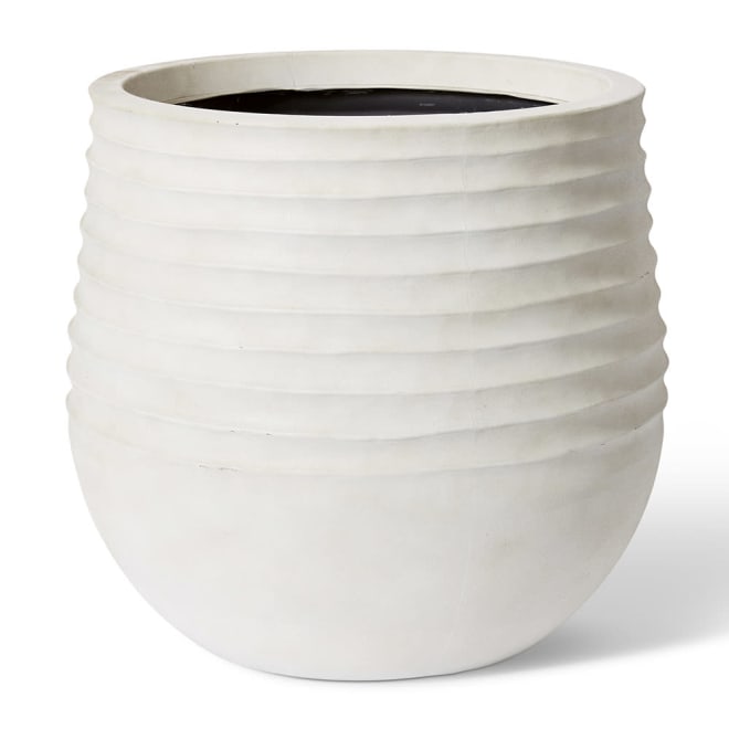 Knox Stonelite Planter Beige - 53 x 53 x 49cm color Beige