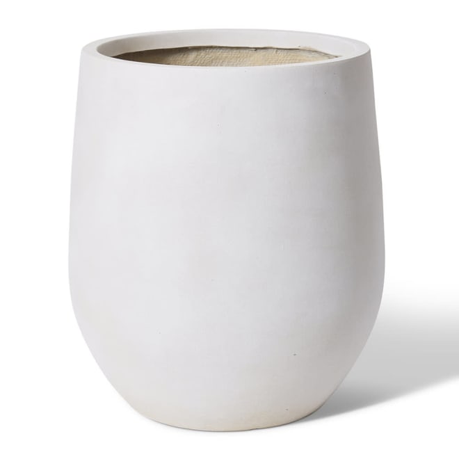 Aiden Fibrestone Planter Beige - 51 x 51 x 56cm 