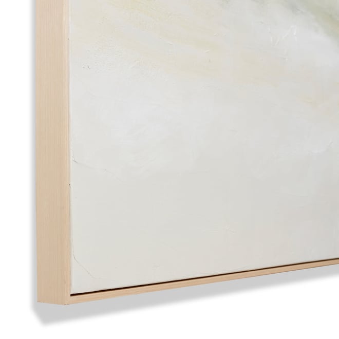 Thulani Hand Painted Wall Art Sage - 150 x 5 x 180cm color Sage
