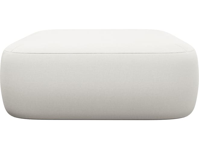 Beckett Tribute Ice Sofa Module Ottoman color Tribute Ice