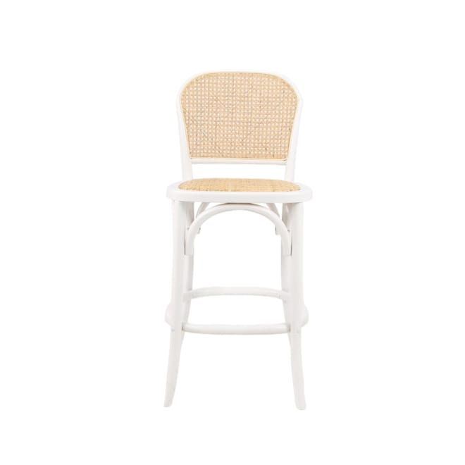 Laguna Counter Stool White/Natural color White