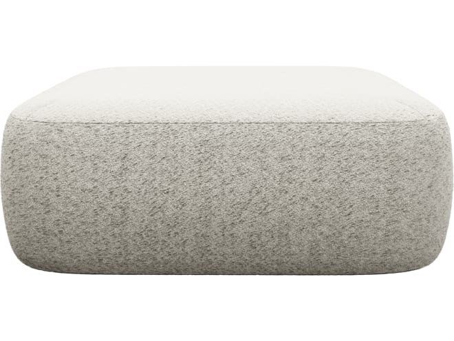 Beckett Boucle Ivory Sofa Module Ottoman color Boucle Ivory