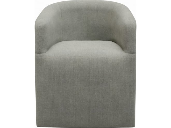 Bowery Dining Chair Toorak Pebble color Toorak Pebble