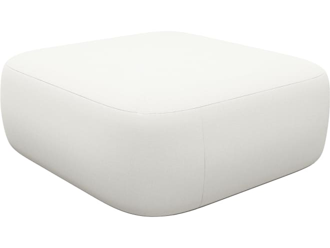 Beckett Tribute Shell Sofa Module Ottoman color Tribute Shell