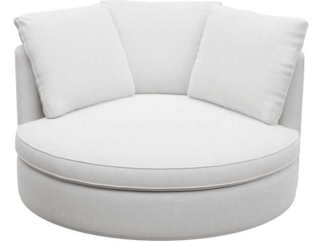 Adore Muse Frost Swivel Chair color Muse Frost
