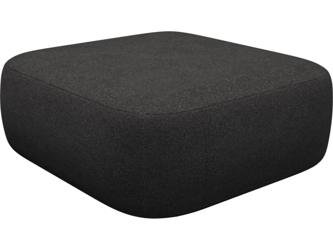Beckett California Charcoal Sofa Module Ottoman color California Charcoal