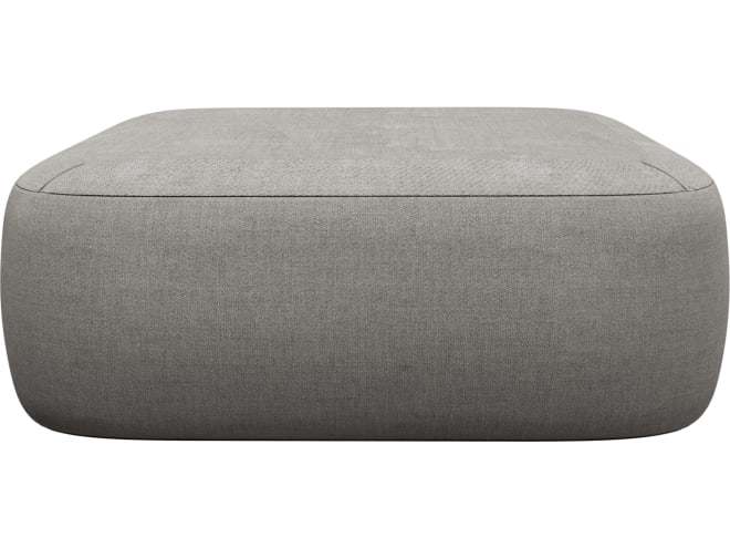 Beckett Isla Soft Grey Sofa Module Ottoman color Isla Soft Grey