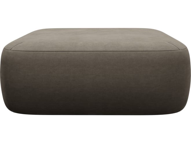 Beckett Muse Mink Sofa Module Ottoman color Muse Mink