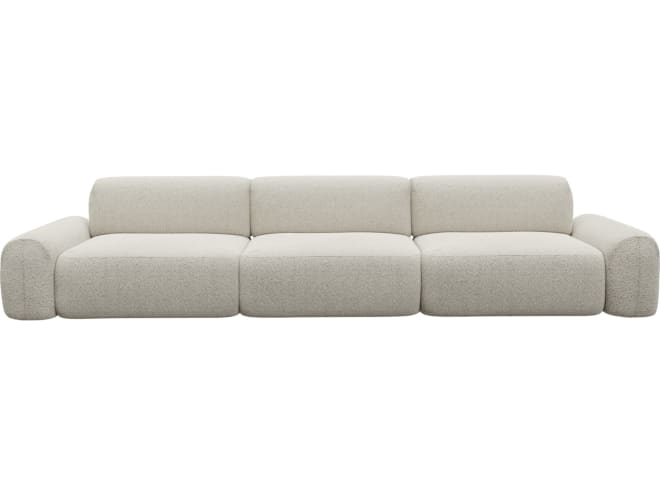 Beckett Boucle Ivory Modular Sofa - 3 Seater color Boucle Ivory