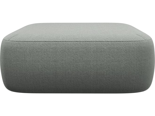 Beckett Tribute Storm Sofa Module Ottoman color Tribute Storm
