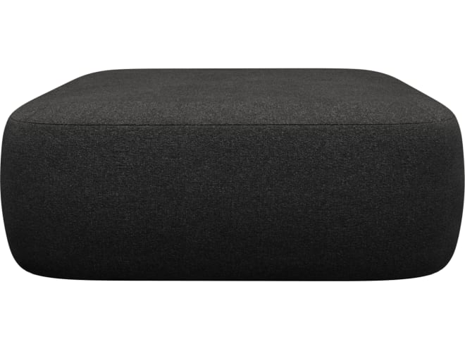 Beckett California Charcoal Sofa Module Ottoman color California Charcoal