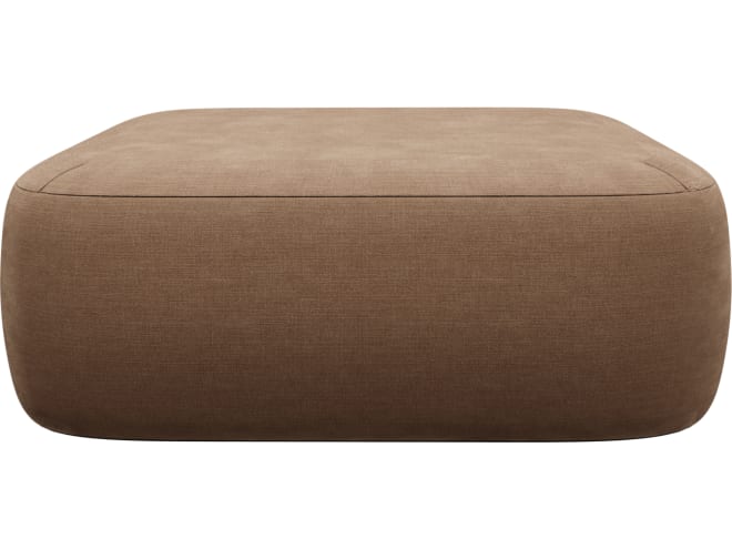 Beckett Tribute Chestnut Sofa Module Ottoman color Tribute Chestnut