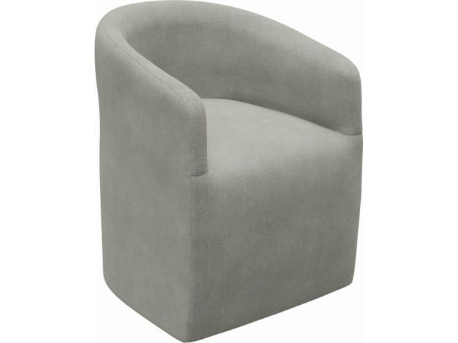 Bowery Dining Chair Toorak Pebble color Toorak Pebble