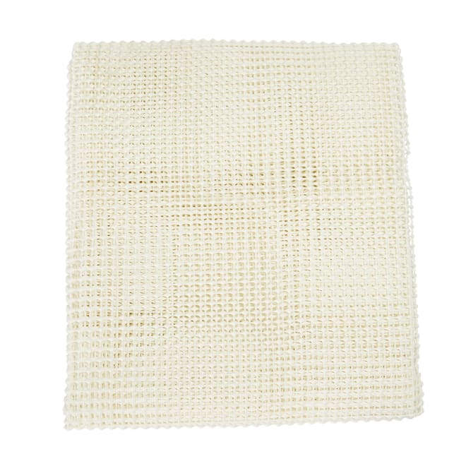 PVC Rug Underlay - White color White