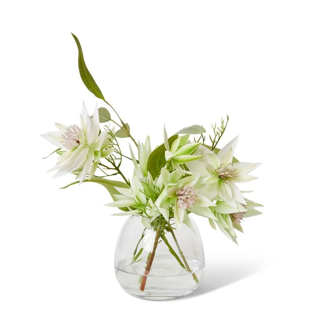 Blushing Bride White - 26 x 21 x 21cm color White/Clear