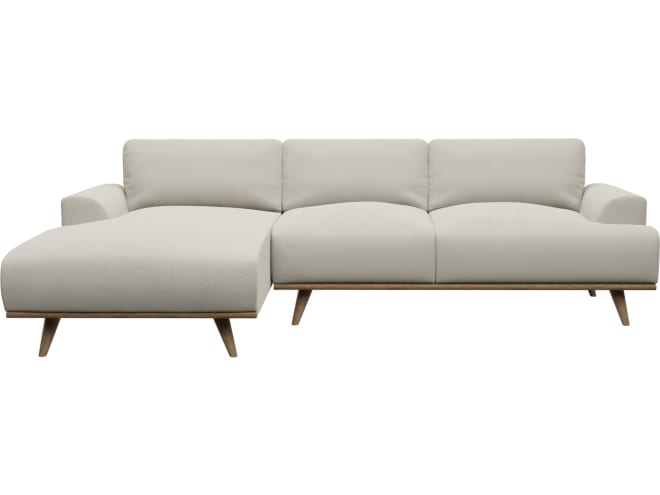 Dane Noa Desert Chaise Sofa - 3 Seater color Noa Desert