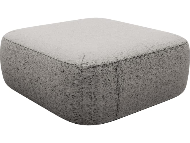 Beckett Boucle Pumice Sofa Module Ottoman color Boucle Pumice