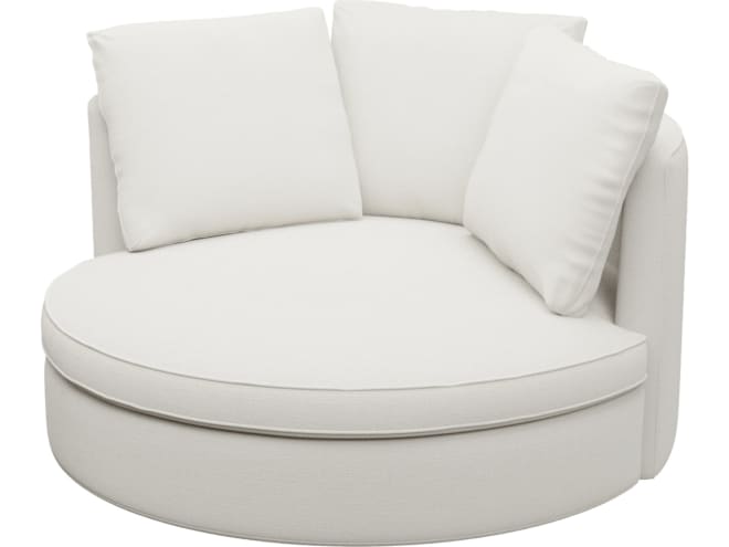 Adore Tribute Ice Swivel Chair color Tribute Ice