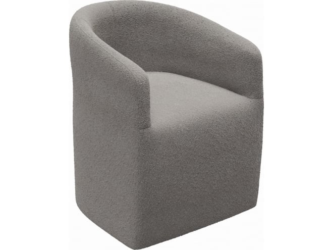 Bowery Dining Chair Boucle Pumice color Boucle Pumice