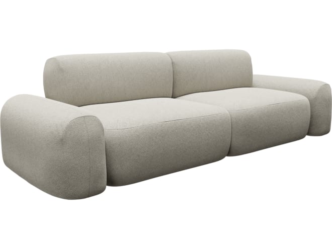 Beckett Noa Desert Modular Sofa - 2 Seater color Noa Desert