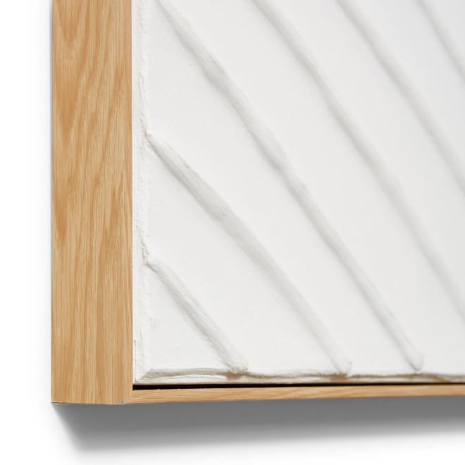 Brooklyn Palm 3D Hand Painted Wall Art - 80 x 5 x 100cm 