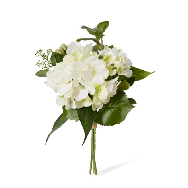 Hydrangea Sadie Bouquet - 20 x 20 x 30cm color White
