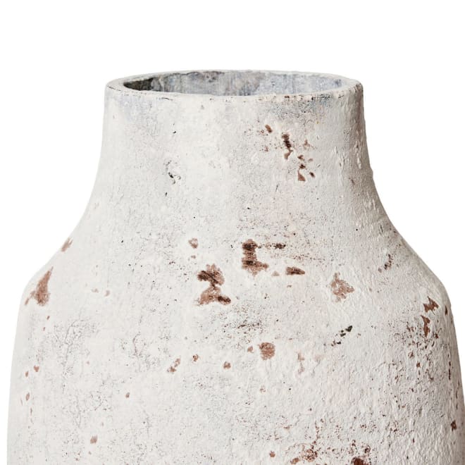 Monroe Vase - 34 x 34 x 40cm color White/Grey
