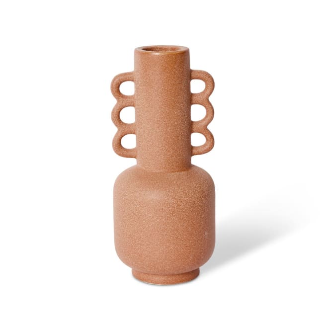 Merrick Vase - 13 x 13 x 29cm color Terracotta