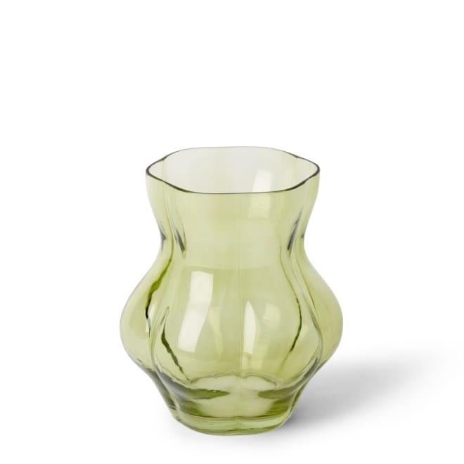 Nova Vase - 18 x 18 x 20cm color Smoky Green
