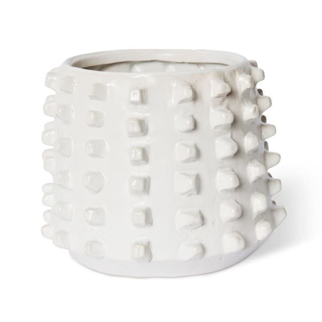 Juniper Pot White - 27 x 27 x 22cm color White