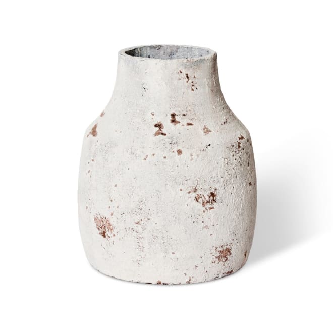 Monroe Vase - 34 x 34 x 40cm color White/Grey