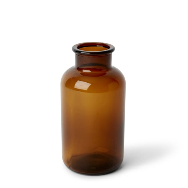 Specimen Bottle Brown - 10 x 10 x 21cm color Brown