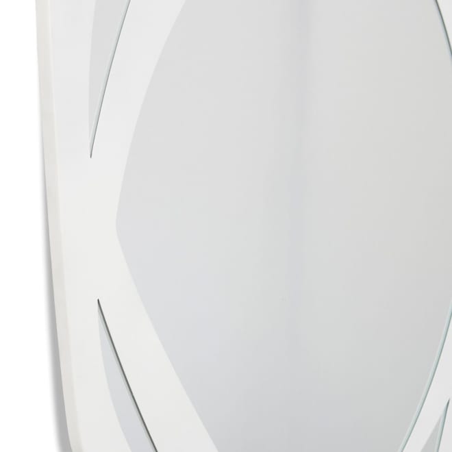 Faye Wall Mirror - 72 x 2 x 90cm color White