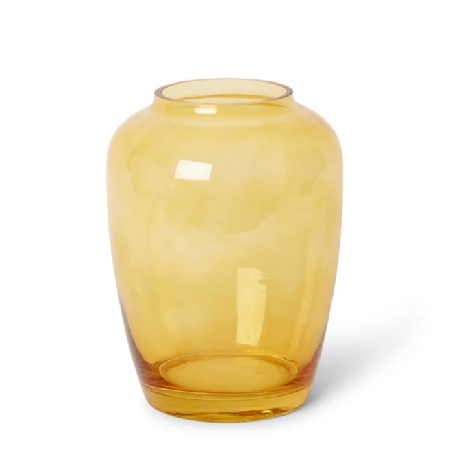 Brice Tall Vase - 19 x 19 x 25cm color Amber