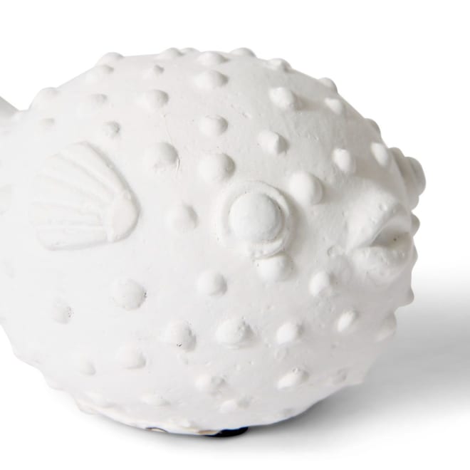 Blow Fish Sculpture - 13 x 9 x 8cm 