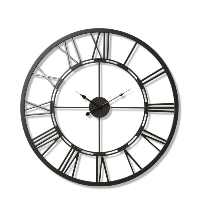 Kingston Wall Clock - 70 x 5 x 70cm color Black