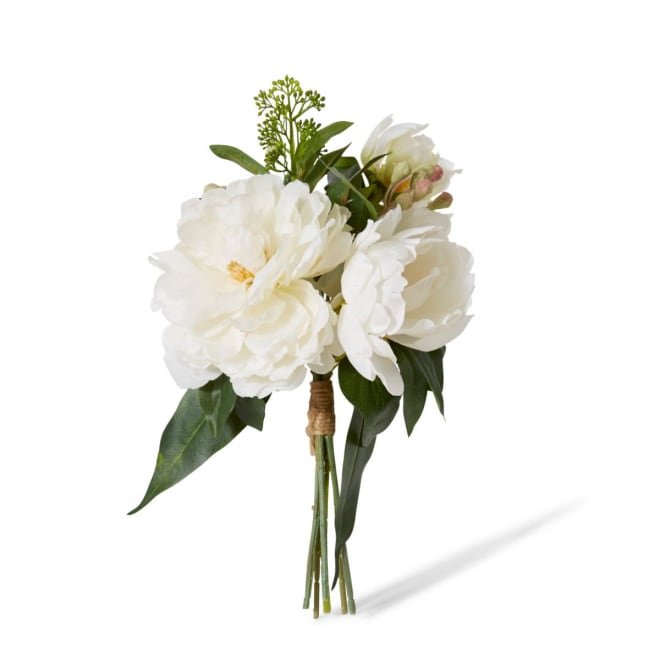 Peony Sophia Bouquet - 19 x 15 x 33cm color White