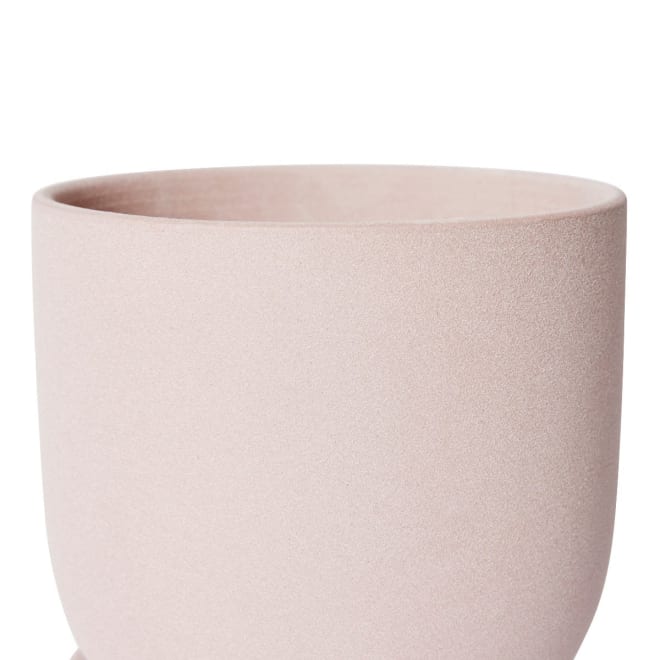 Allegra Pot w. Saucer - 19 x 19 x 18cm color Pink