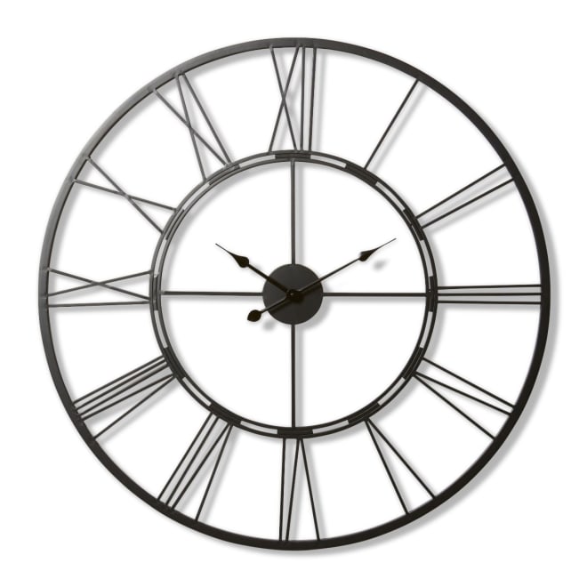 Kingston Wall Clock - 101 x 5 x 101cm color Black