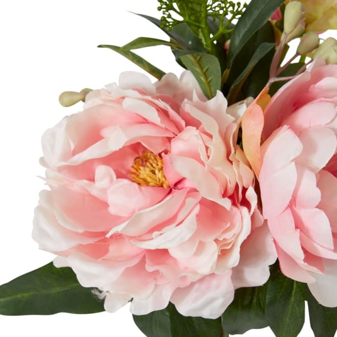 Peony Sophia Bouquet - 19 x 15 x 33cm color Pink