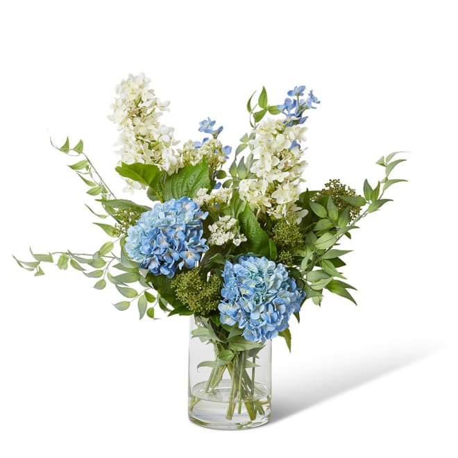 Jacinta Arrangement Blue - 62 x 70 x 40cm color Blue