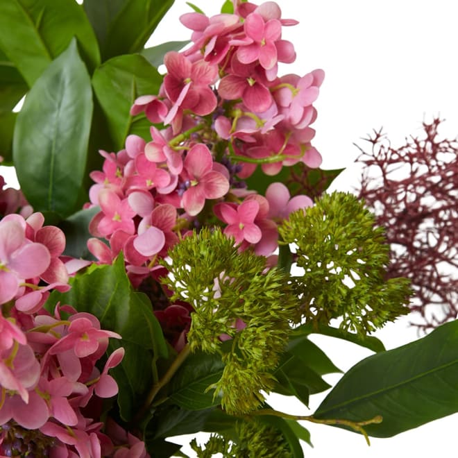 Adelaide Arrangement Pink/Burgundy/Green - 54 x 58 x 60cm color Pink/Burgundy/Green