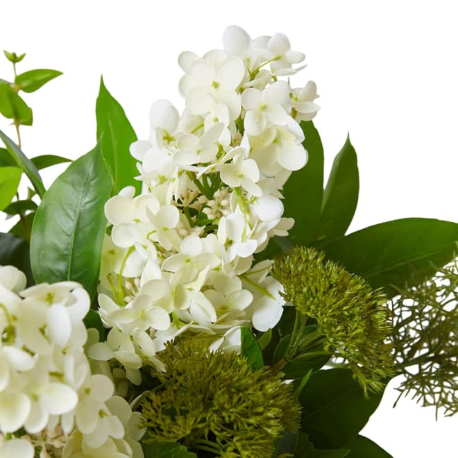 Adelaide Arrangement White/Green - 54 x 58 x 60cm color White/Green