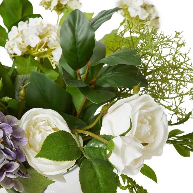 Bianca Arrangement Purple/White - 66 x 48 x 40cm color Purple/White