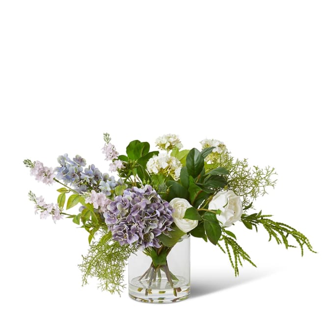 Bianca Arrangement Purple/White - 66 x 48 x 40cm color Purple/White